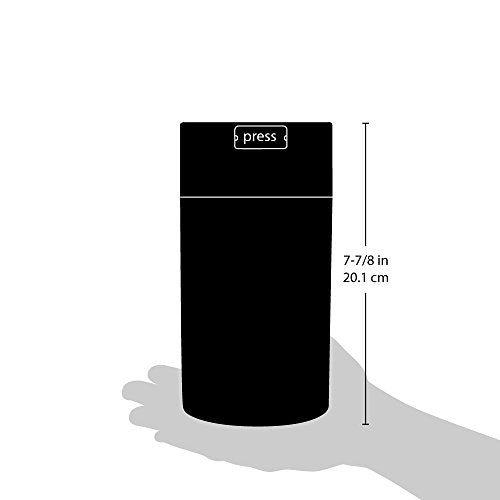  Vac-3 To 12 Oz Vacuum Sealed Storage Container, 1.3-Liter/1.1-Quart, Dark Blue Cap & Black Body