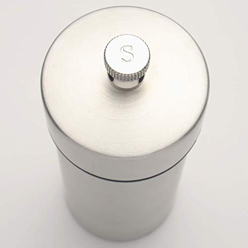  5.5 Inch Futura Stainless Salt Mill
