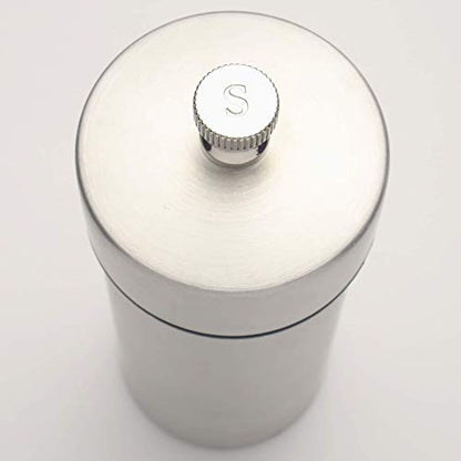  5.5 Inch Futura Stainless Salt Mill