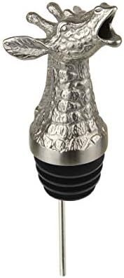  My Pour Head Stainless Steel Animal Wine Pourer Aerator - Giraffe (Other Designs Available)