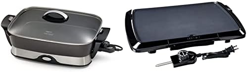 Presto 06857 16-inch Electric Foldaway Skillet, Black