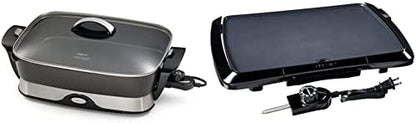 Presto 06857 16-inch Electric Foldaway Skillet, Black