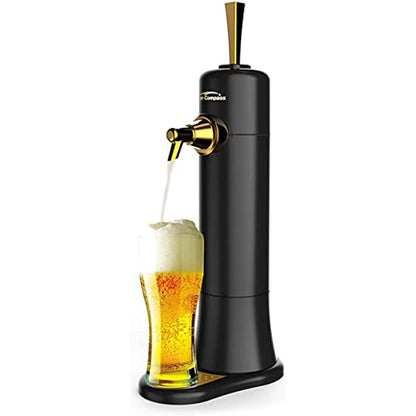  SOYEN Portable Beer Dispenser - Ultra-Sonic Beer Bubbler Foamer Maker &Beer Pump Vibration Foamer Keep Beer Taste Longer,per Feste, Bar& Riunioni Di Famiglia