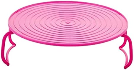  Folding Microwave Tray, Microwave Stacker Shelf, Foldable And Reusable Tray For Egg Custard Flexible Handles Dishwasher Safe
