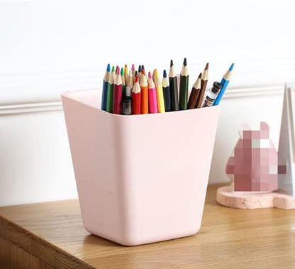  4Pack Hanging Cup Holders,Trolley Basket Storage,Rolling Cart Accessories,4.75x4"Hanging Pencil Holder Storage Containers Hanging Buckets Hanging Bins,Plant Container,Make Up Pencil Holder (Black)
