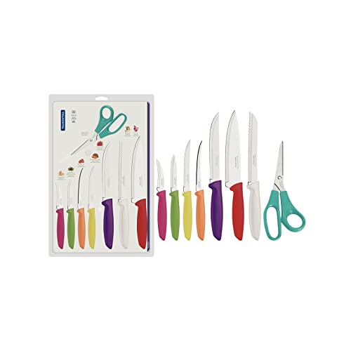 Tramontina Kitchen Knives Set, Stainless Steel