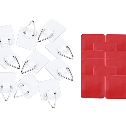  10 Pieces Invisible Plate Hanger Vertical Plate Holders For Plate Pictures Wall Supplies, 1 Inch