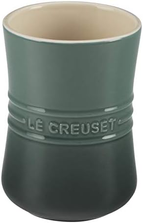  Le Creuset Stoneware Utensil Crock, 1 Qt., White