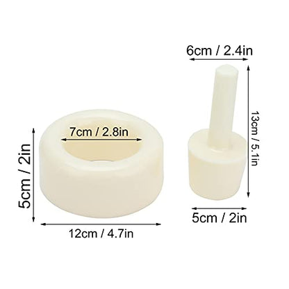  Crispy Waffle Cone Mold Kit Plastic Cream Horn Mold Cone Roller Egg Roll DIY Mold Kitchen Cooking Baking Decorating Accessory