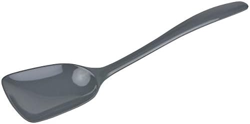  Hutzler 11 Inch Melamine Flat-Front Spoon, Cobalt Blue