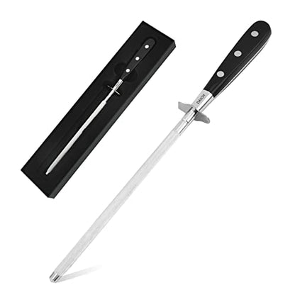  AICH Knife Sharpener, 8 Inch Honing Steel For Kitchen Knives