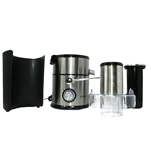 Bogner - 3 In 1 Multifunctional Juice Extractor, Blender And Seed Grind. Juicer Machine For Vegetables And Fruits. Easy Clean, BPA Free, 800W Motor