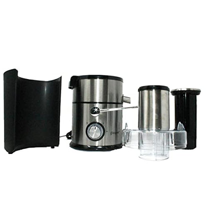 Bogner - 3 In 1 Multifunctional Juice Extractor, Blender And Seed Grind. Juicer Machine For Vegetables And Fruits. Easy Clean, BPA Free, 800W Motor