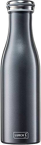 Lurch Urch Germany Thermal Bottle For Hot And Cold Drinks Made Of Double-Walled Stainless Steel (Burgundy, 16, Oz. | 0.5l)