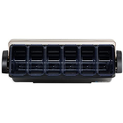  The Dome Garnish Center, 10 Piece - 3 Quart Capacity, 22" L X 7-1/2" W X 8-1/2" H