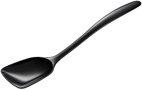  Hutzler 11 Inch Melamine Flat-Front Spoon, Cobalt Blue