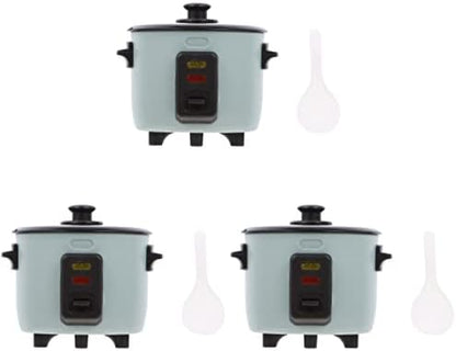  Kisangel Mini Brands Play Food Miniature Rice Cooker Rice Cooker Simulation Rice Cooker Mini Rice Cooker Model Appliance Kitchen Mini Brands Play Food
