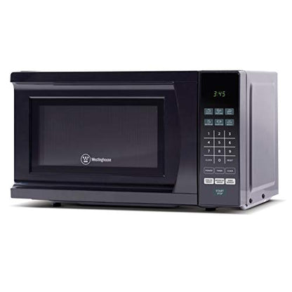 Westinghouse 700 Watt Counter Top Microwave Oven, 0.7 Cubic Feet, Black, WMM7B