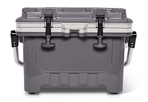  AVTON 24 Qt Hard Sided Cooler, Gray