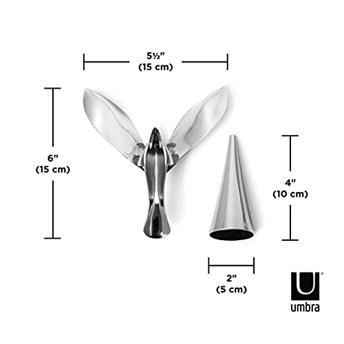 Umbra Tipsy Bottle Opener, One Sized, Chrome