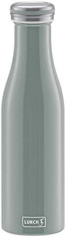 Lurch Urch Germany Thermal Bottle For Hot And Cold Drinks Made Of Double-Walled Stainless Steel (Burgundy, 16, Oz. | 0.5l)