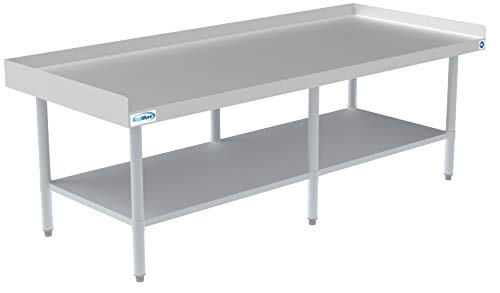  KoolMore 16 Gauge Stainless Steel Commercial Equipment Stand - 30" X 72" Heavy Duty Griddle Stand With Undershelf