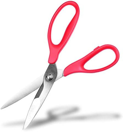  Seki Japan V.ROAD Heavy Duty Kitchen Scissors, Multifunctional Utility Shears, Stainless Steel Blade Black PP Soft Handle For Meat, Vegetable