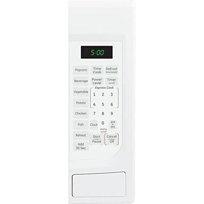  1.4 Cubic Feet Countertop Microwave Oven, 1100 W, For Home, Dorm, Office, White