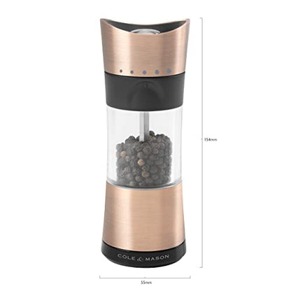 Cole & Mason Inverta Select Copper Horsham Pepper Mill 154 Mm, Copper