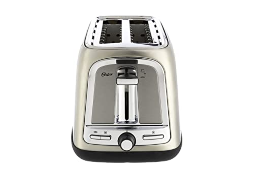 Oster® 4 Slice Stainless Steel Toaster, With Extra Wide/Long Slots