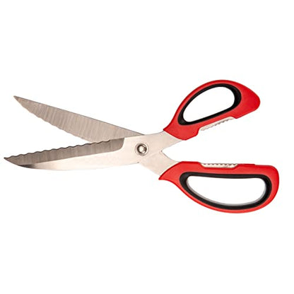  Itchen Scissors Wave Blade – Multipurpose Heavy Duty Shears – Ultra Sharp Premium Stainless Steel Utility Scissors