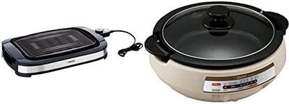  EB-DLC10 Indoor Electric Grill & EP-PBC10 Gourmet D'Expert Electric Skillet