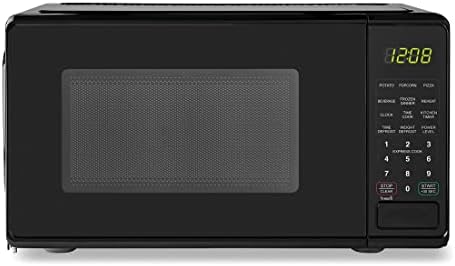  Icrowave Perfect For Home Kitchen Cooking Food Instant Hot - 0.7 Cubic Feet, 700W Power, LED Display (Color : White)
