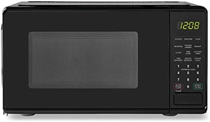  Icrowave Perfect For Home Kitchen Cooking Food Instant Hot - 0.7 Cubic Feet, 700W Power, LED Display (Color : White)