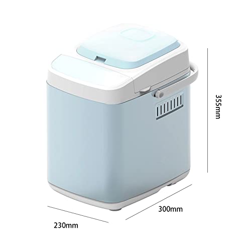  Mbj Bread Maker Bread Maker Home Automatic Kneading And Fermentation Intelligent Kneading Multifunctional Breakfast Machine Toaster (Color : Blue, Size : UK)