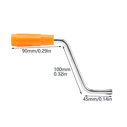  Pasta Maker Handle Replacement,Manual Noodle Maker Fixing Clip,Durable Handle Tool Parts For Pasta Machine (Handle)