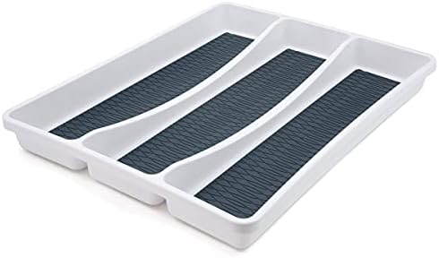  Basics 6 Compartment Drawer Organizer, Star Blue