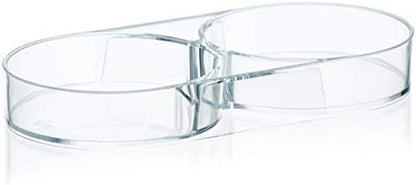  Salt And Pepper Mill Tray - Acrylic Transparent Mill Rest By Urban Noon - Grinders Up To 2.2 Inches In Diameter