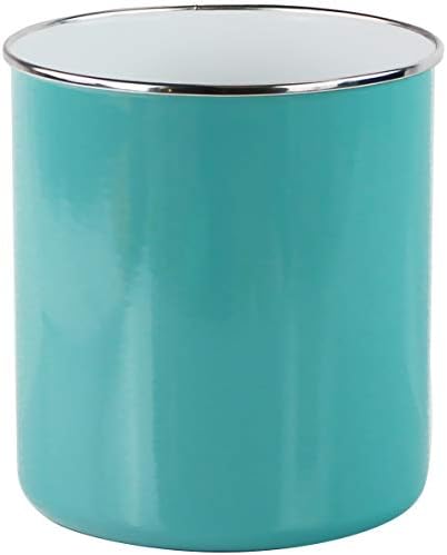  Calypso Basics By Enamel On Steel Utensil Holder, Azure, Standard