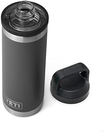 Yeti Rambler 18 Oz Bottle, Vacuum Insulated, Stainless Steel With Chug Cap
