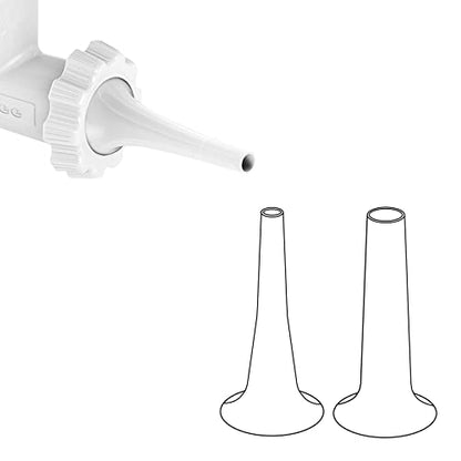  Ntree Sausage Stuffer Kit Compatible With Kitchen Plastic Food Grinder Attachment, Plus Retainer Ring, White