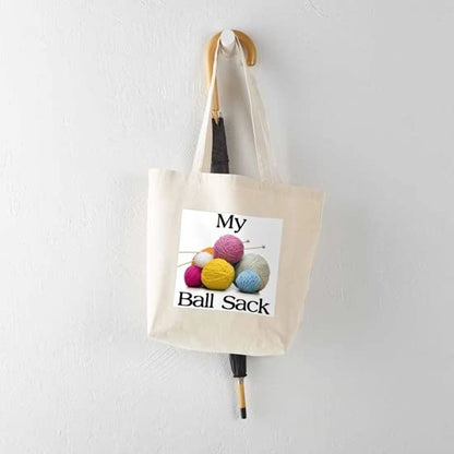 CafePress KNITTING GIFTS Tote Bag Natural Canvas Tote Bag, Reusable Shopping Bag