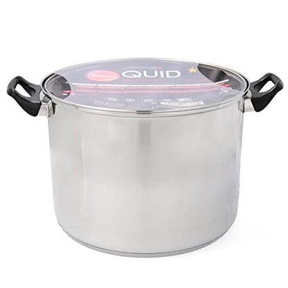  UID Stainless Steel Habitat QD Stockpot, 28 X 21 Cm, Multicoloured