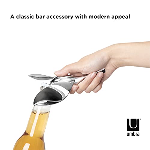 Umbra Tipsy Bottle Opener, One Sized, Chrome
