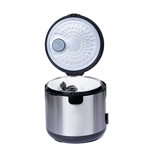  Ayama 20-Cup Stainless Steel Automatic Rice Cooker & Food Steamer