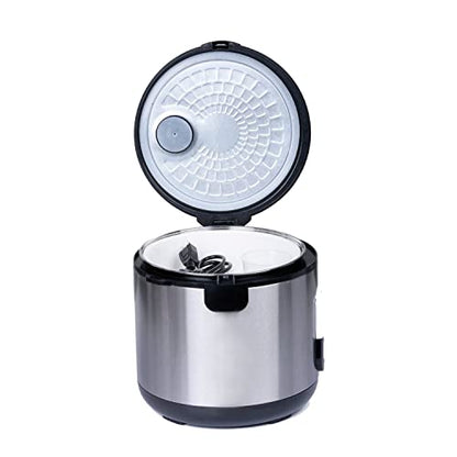  Ayama 20-Cup Stainless Steel Automatic Rice Cooker & Food Steamer