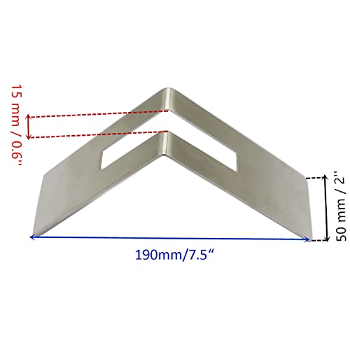 Coffee Filter Paper Holder,Stainless Steel Coffee Paper Storage Container Dispenser Rack Coffee Filter Paper Stand (Silver)