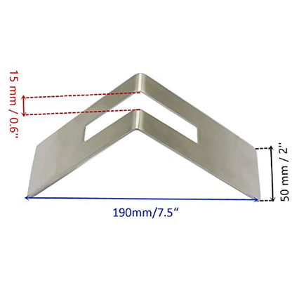  Coffee Filter Paper Holder,Stainless Steel Coffee Paper Storage Container Dispenser Rack Coffee Filter Paper Stand (Silver)