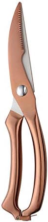  Poultry Shears Stainless Steel Rainbow Scissors Durable Sharp Spring Loaded Kitchen Meat Shear Cutting Food Meat Chicken Bone Vegetables