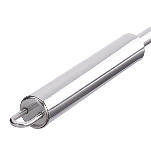  Professional Double-Sided Stainless Steel Meat Tenderiser, 28 Cm Long, Silver